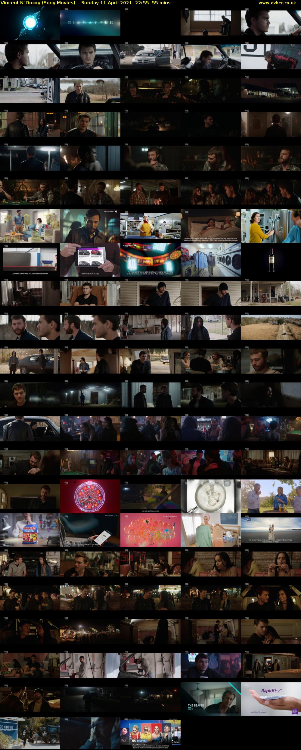 Vincent N' Roxxy (Sony Movies) Sunday 11 April 2021 22:55 - 23:50