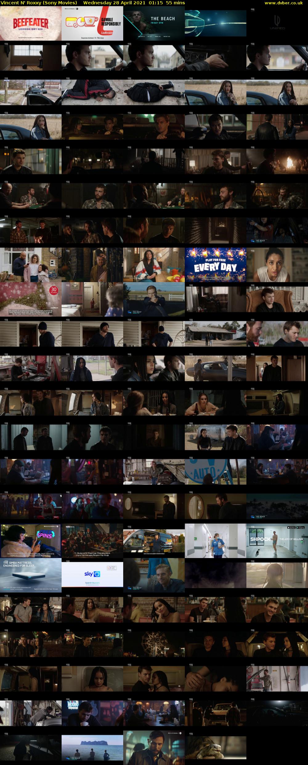 Vincent N' Roxxy (Sony Movies) Wednesday 28 April 2021 01:15 - 02:10