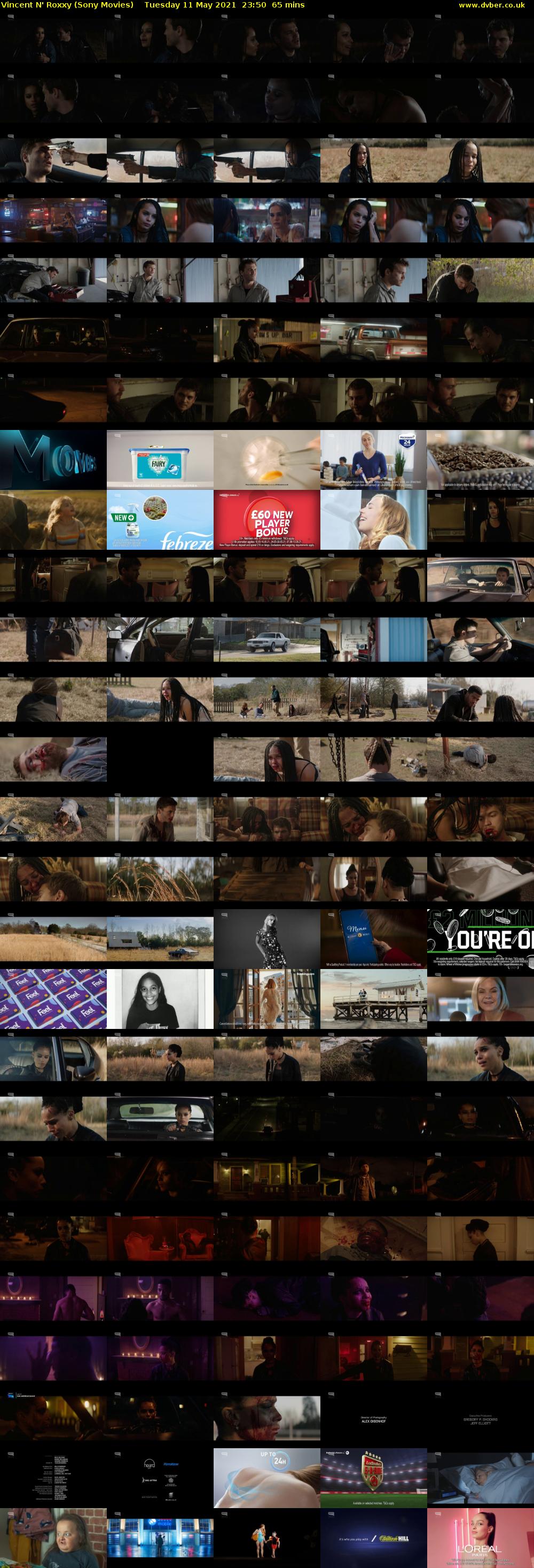 Vincent N' Roxxy (Sony Movies) Tuesday 11 May 2021 23:50 - 00:55