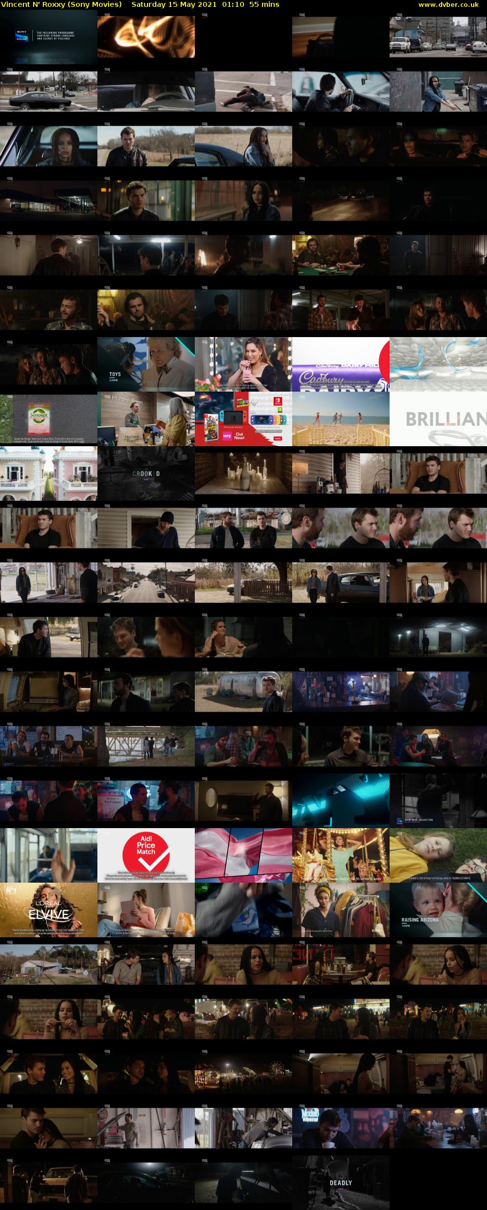 Vincent N' Roxxy (Sony Movies) Saturday 15 May 2021 01:10 - 02:05