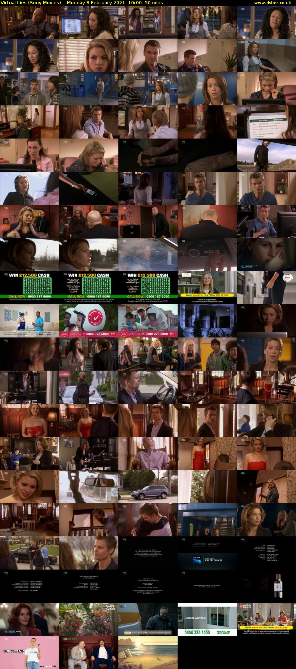 Virtual Lies (Sony Movies) Monday 8 February 2021 10:00 - 10:50