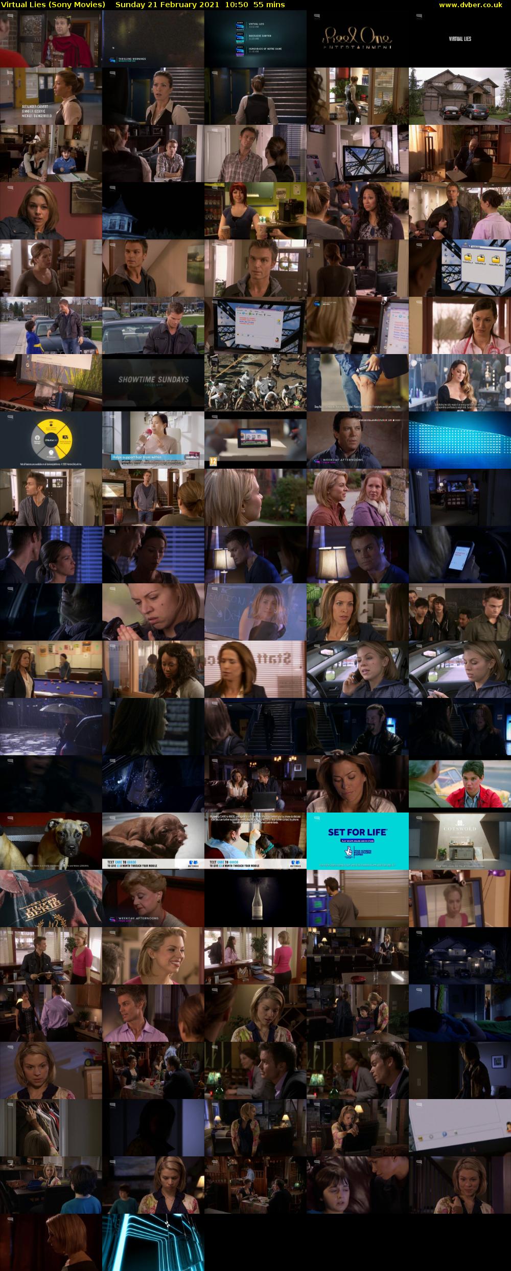 Virtual Lies (Sony Movies) Sunday 21 February 2021 10:50 - 11:45