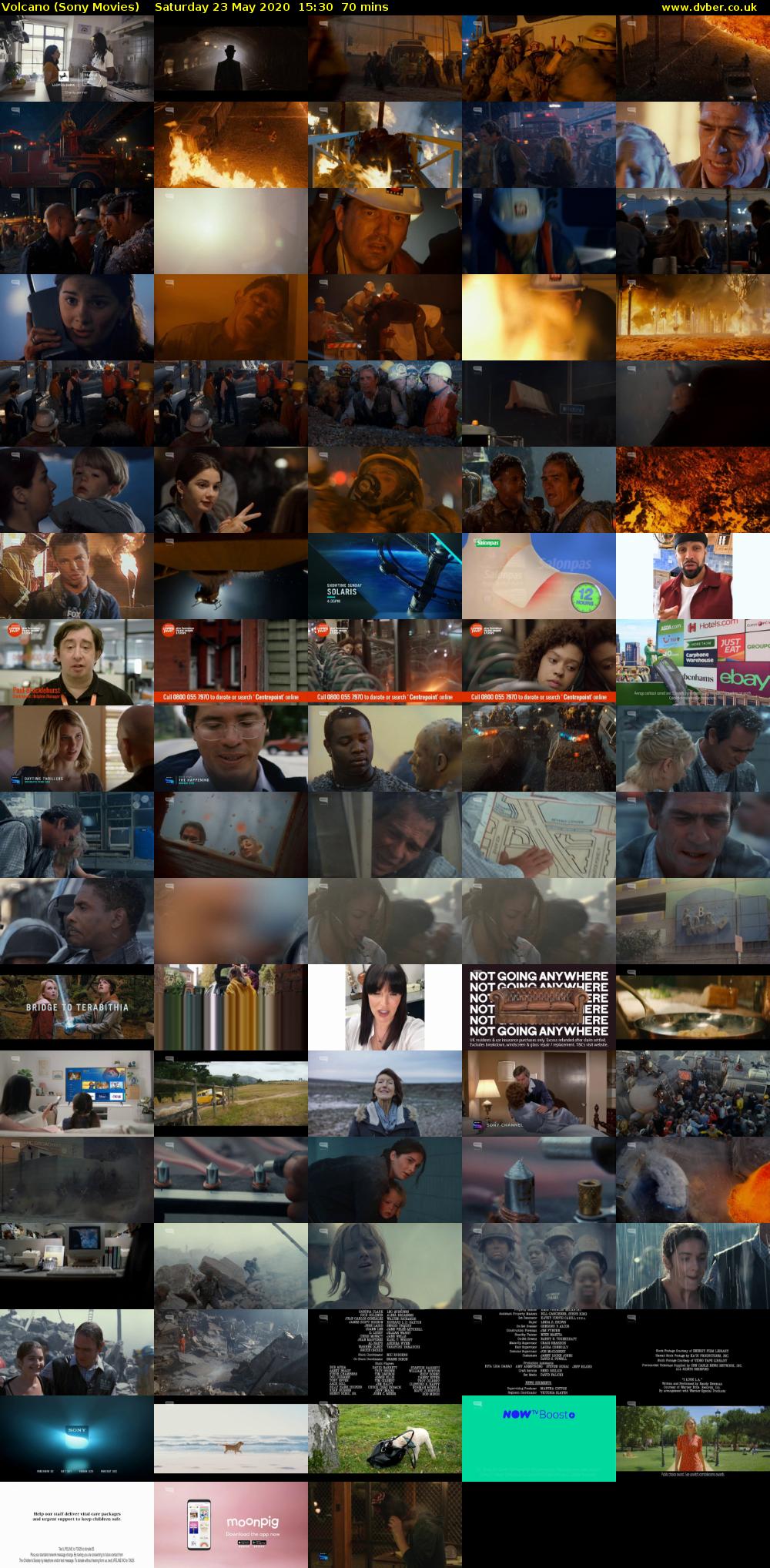 Volcano (Sony Movies) Saturday 23 May 2020 15:30 - 16:40