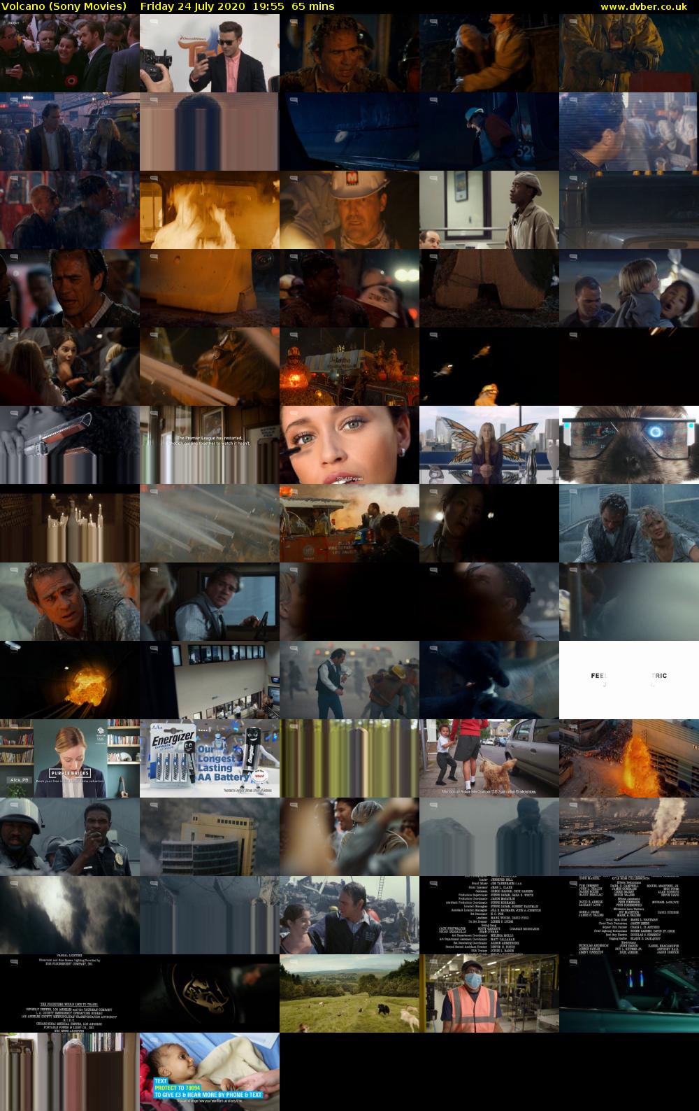 Volcano (Sony Movies) Friday 24 July 2020 19:55 - 21:00