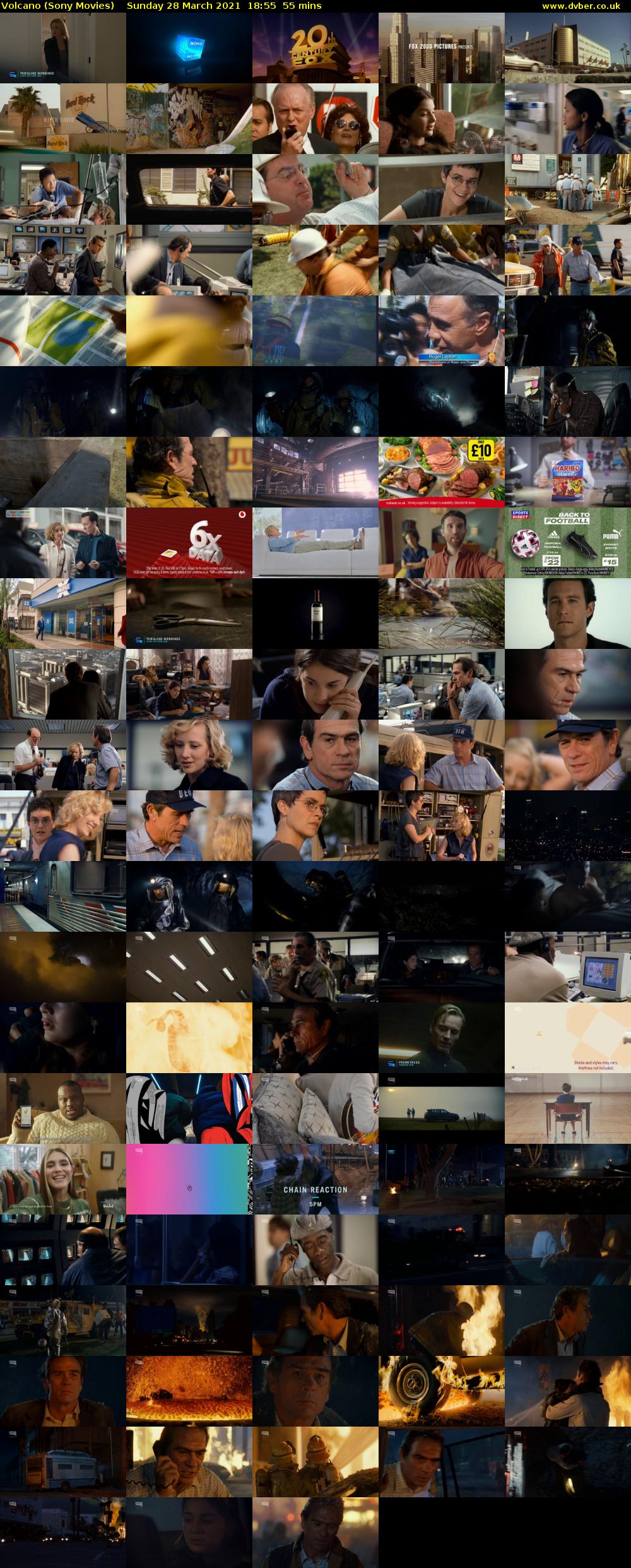 Volcano (Sony Movies) Sunday 28 March 2021 18:55 - 19:50