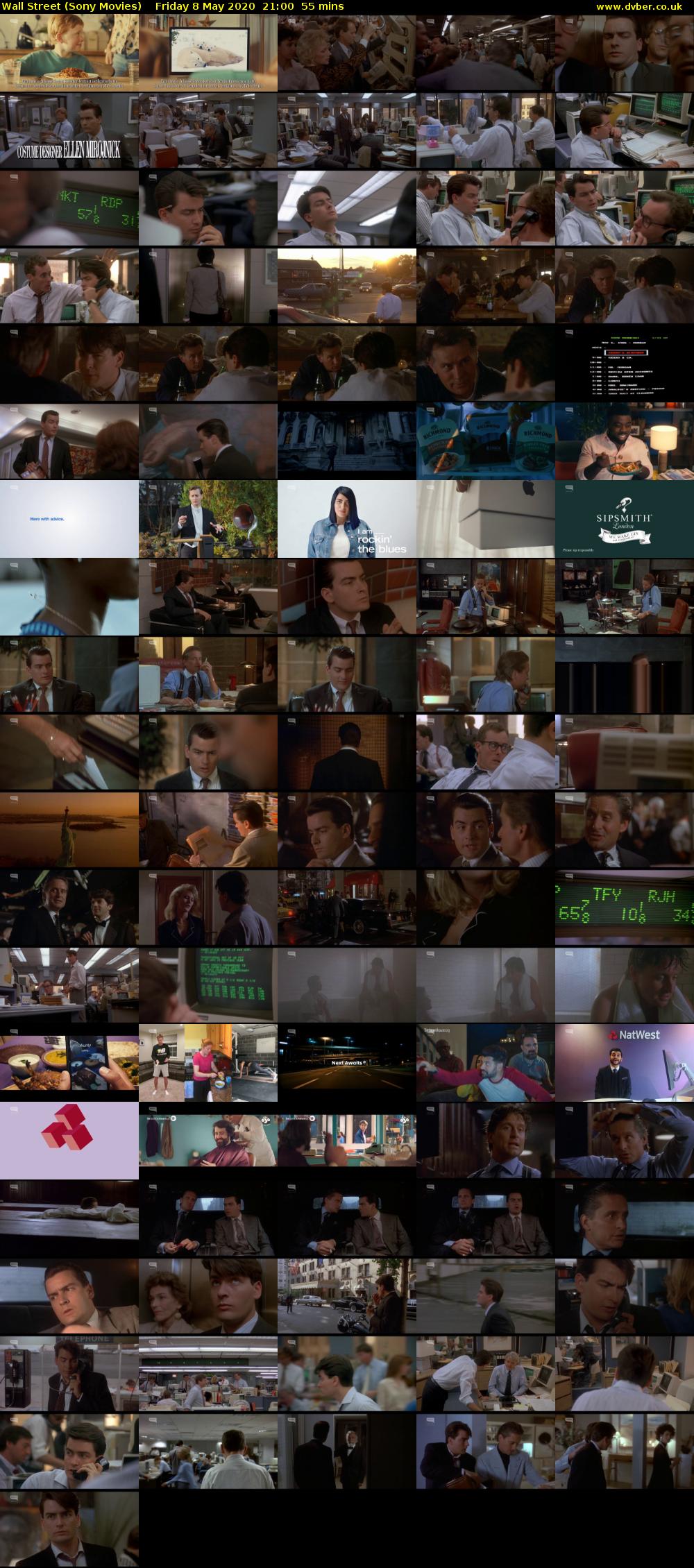 Wall Street (Sony Movies) Friday 8 May 2020 21:00 - 21:55
