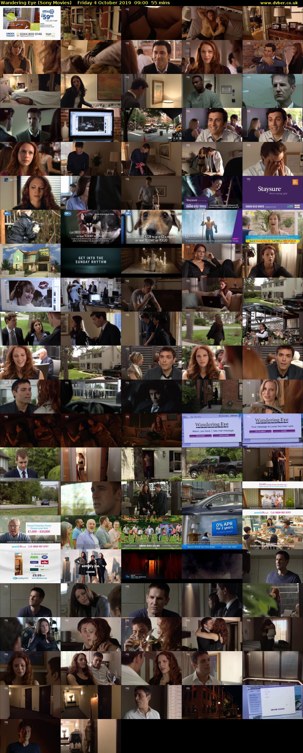 Wandering Eye (Sony Movies) Friday 4 October 2019 09:00 - 09:55