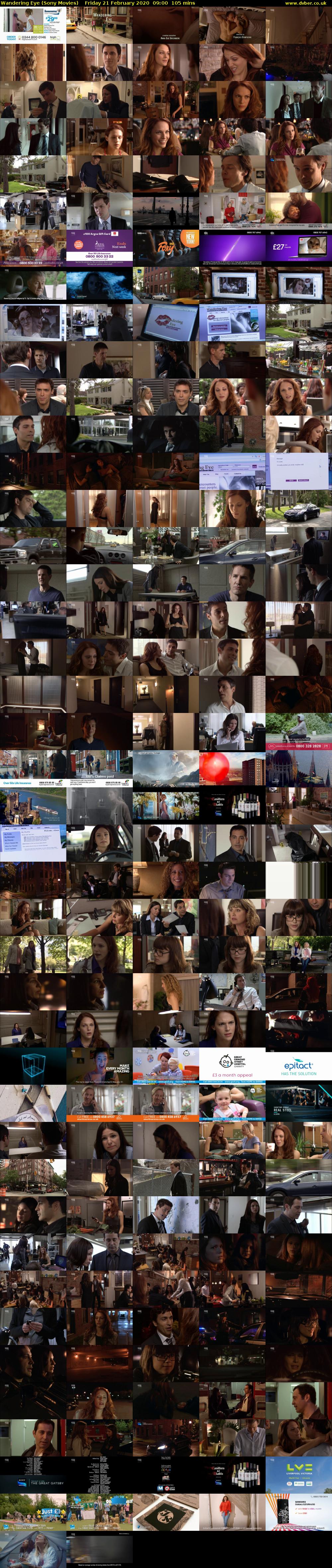 Wandering Eye (Sony Movies) Friday 21 February 2020 09:00 - 10:45