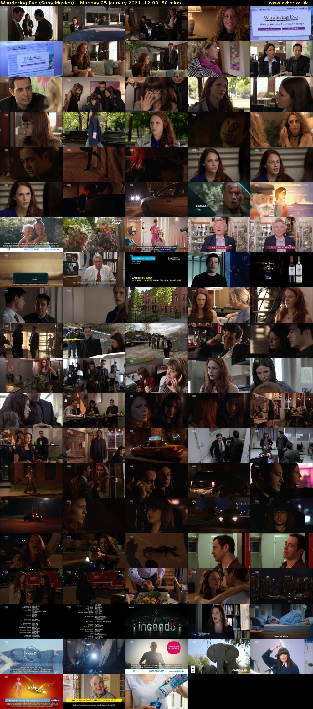 Wandering Eye (Sony Movies) Monday 25 January 2021 12:00 - 12:50