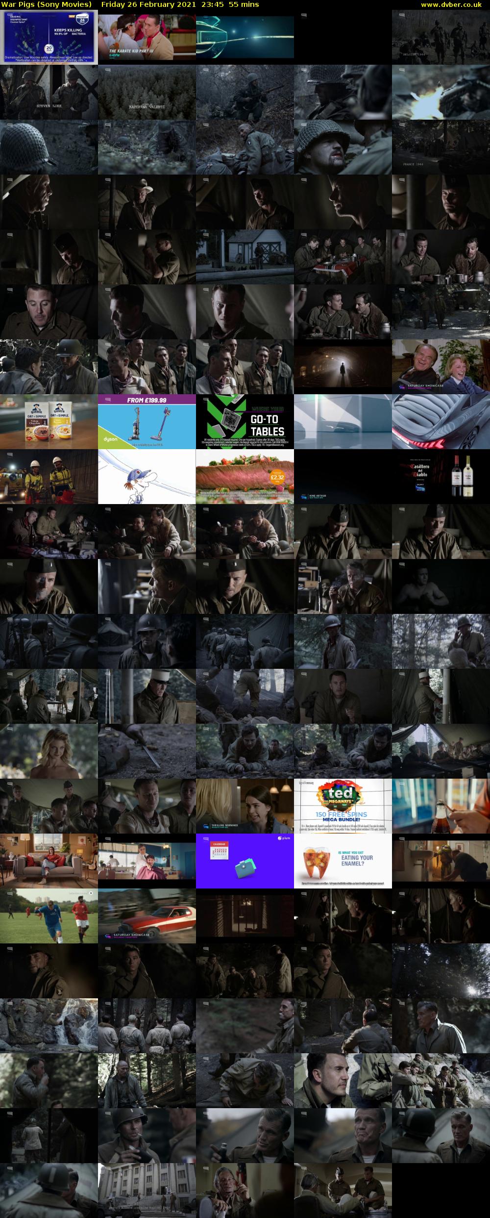 War Pigs (Sony Movies) Friday 26 February 2021 23:45 - 00:40