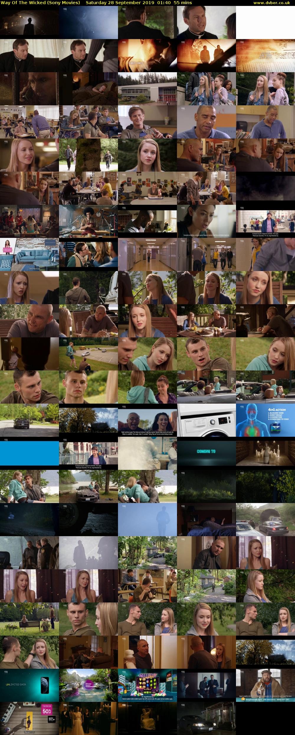 Way Of The Wicked (Sony Movies) Saturday 28 September 2019 01:40 - 02:35