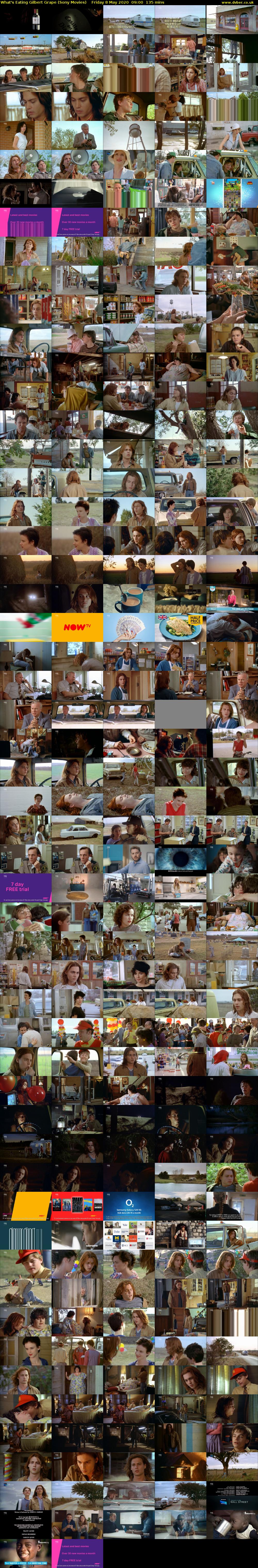 What's Eating Gilbert Grape (Sony Movies) Friday 8 May 2020 09:00 - 11:15