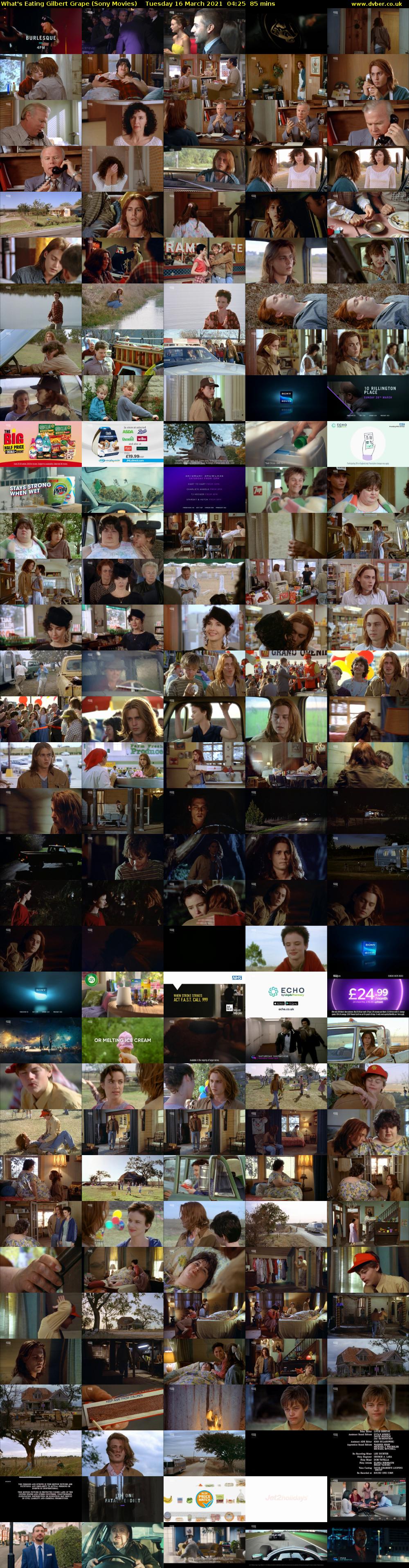 What's Eating Gilbert Grape (Sony Movies) Tuesday 16 March 2021 04:25 - 05:50