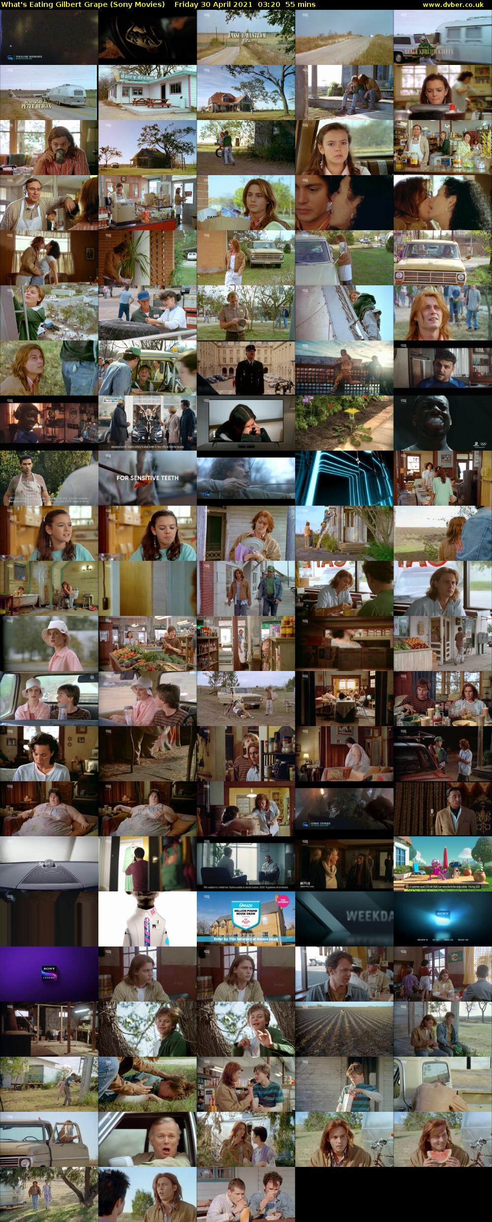 What's Eating Gilbert Grape (Sony Movies) Friday 30 April 2021 03:20 - 04:15