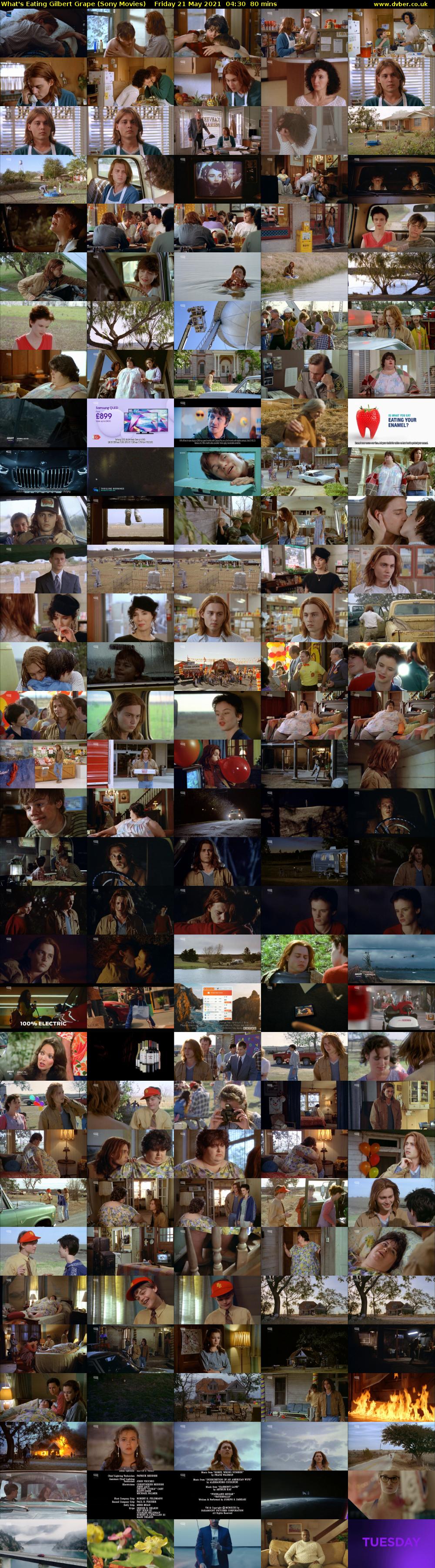 What's Eating Gilbert Grape (Sony Movies) Friday 21 May 2021 04:30 - 05:50