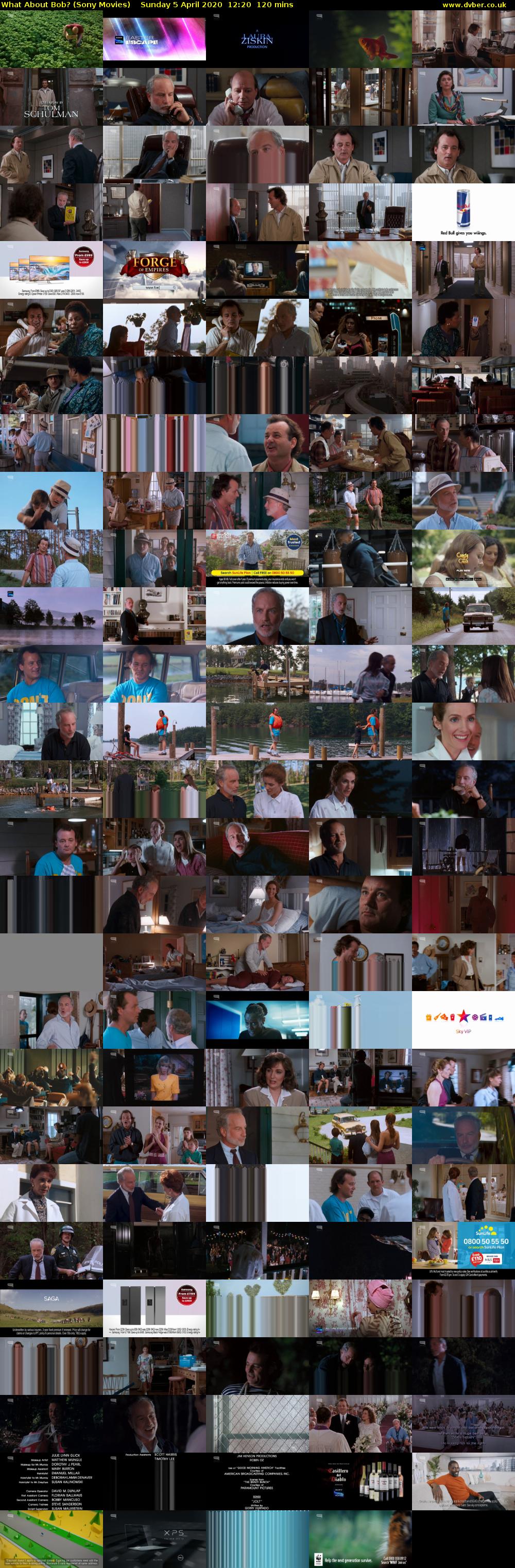 What About Bob? (Sony Movies) Sunday 5 April 2020 12:20 - 14:20
