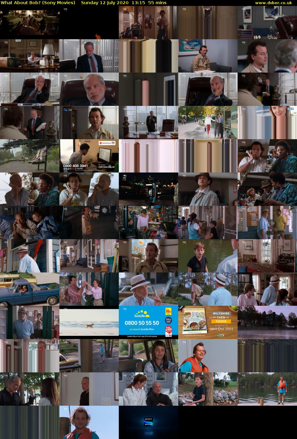 What About Bob? (Sony Movies) Sunday 12 July 2020 13:15 - 14:10
