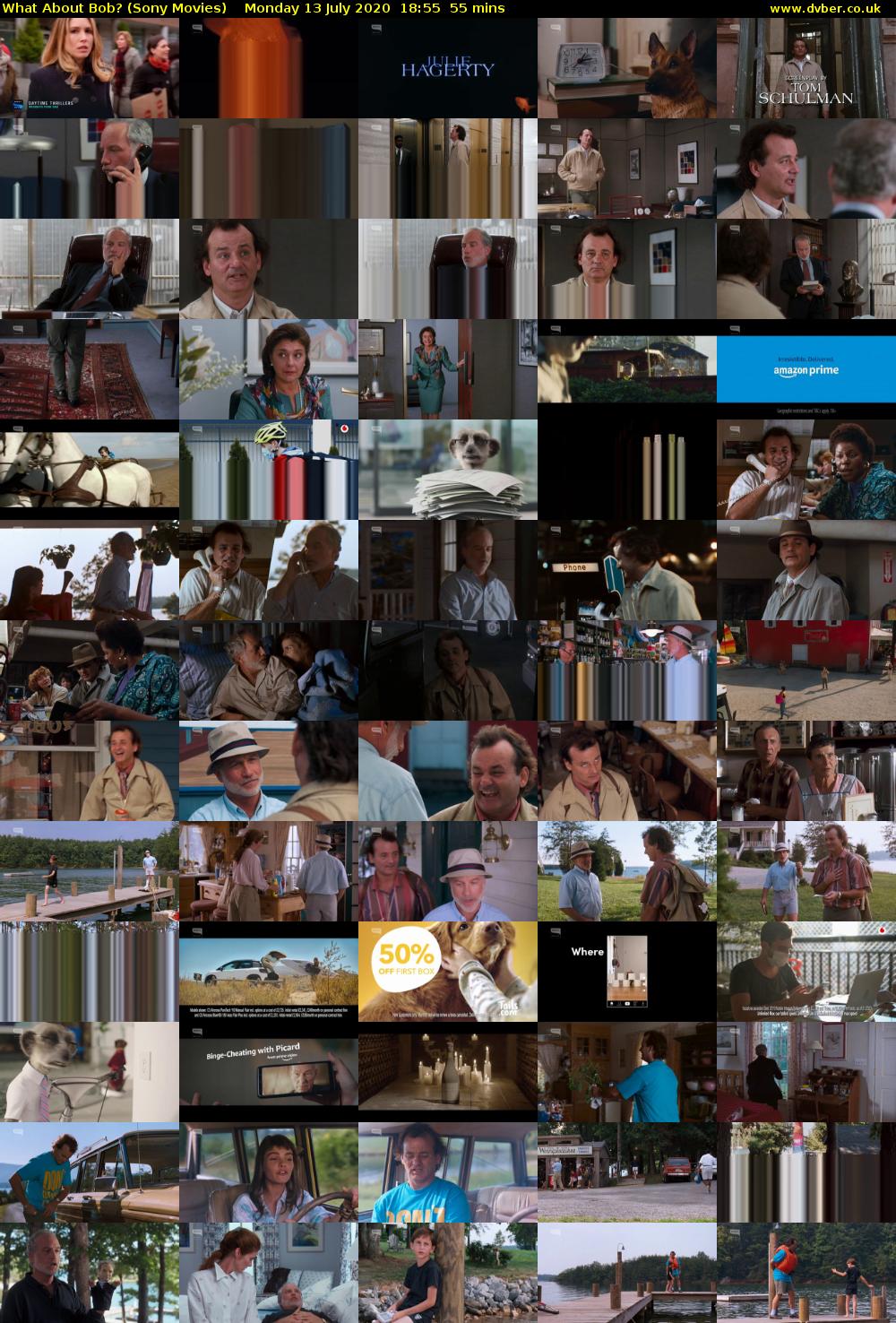 What About Bob? (Sony Movies) Monday 13 July 2020 18:55 - 19:50