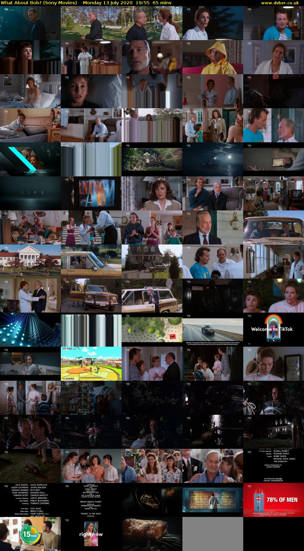 What About Bob? (Sony Movies) Monday 13 July 2020 19:55 - 21:00