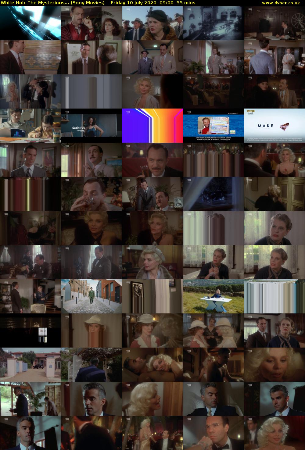 White Hot: The Mysterious... (Sony Movies) Friday 10 July 2020 09:00 - 09:55