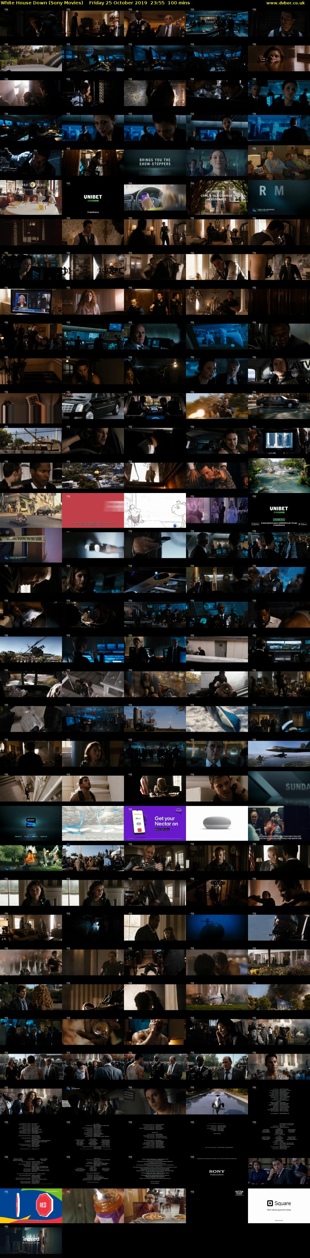 White House Down (Sony Movies) Friday 25 October 2019 23:55 - 01:35