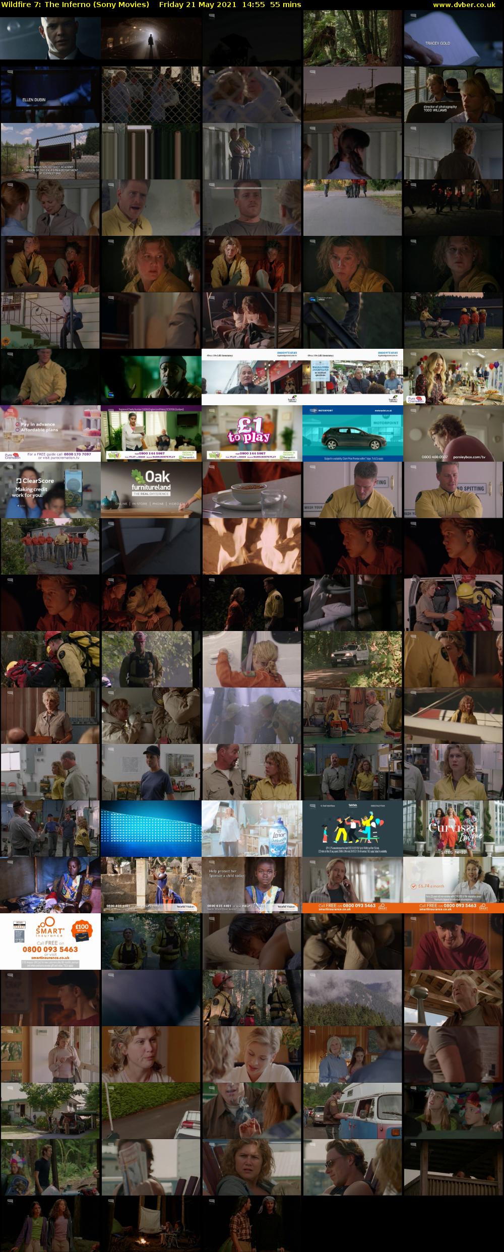 Wildfire 7: The Inferno (Sony Movies) Friday 21 May 2021 14:55 - 15:50