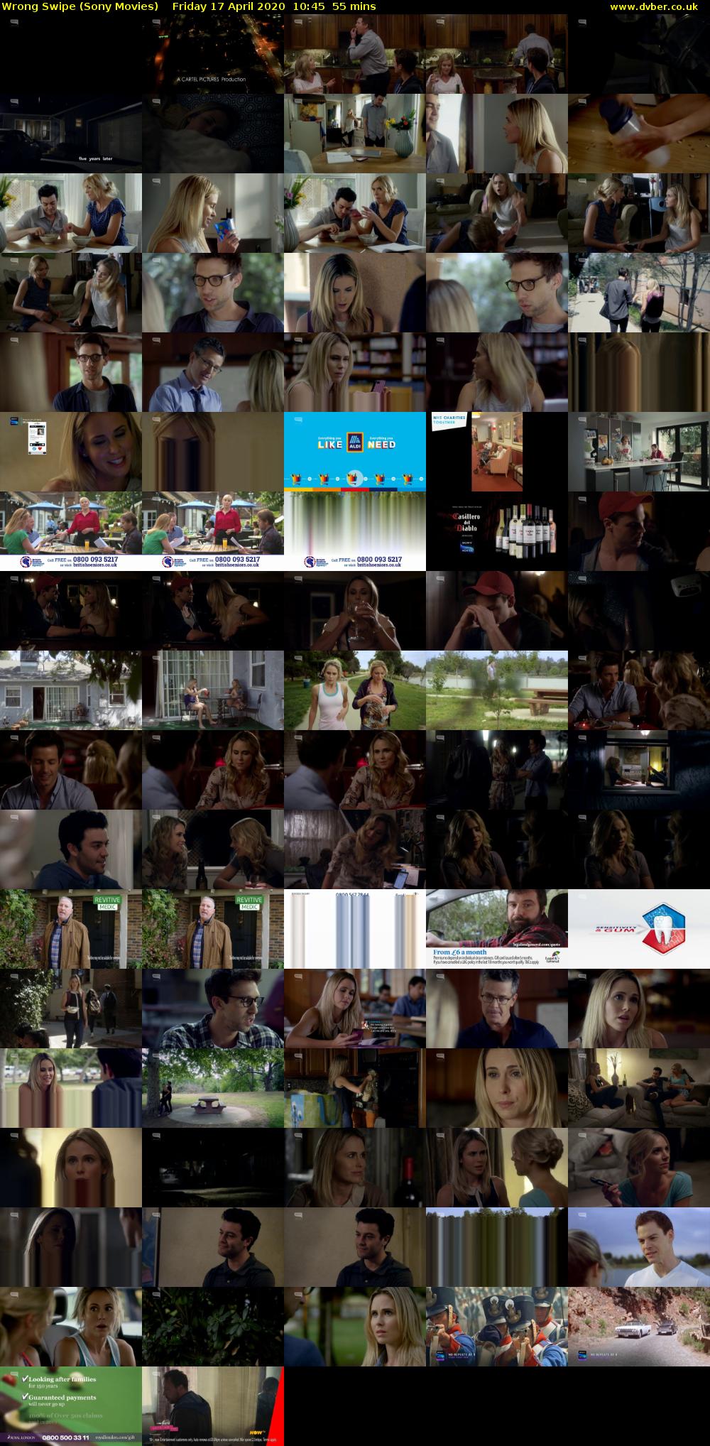 Wrong Swipe (Sony Movies) Friday 17 April 2020 10:45 - 11:40