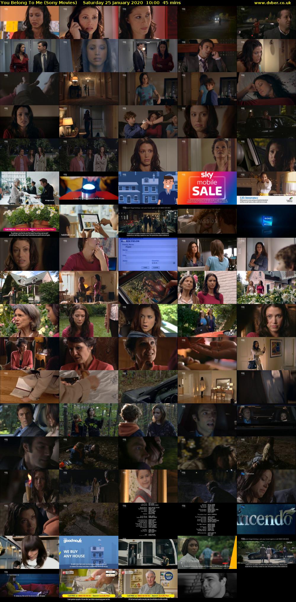 You Belong To Me (Sony Movies) Saturday 25 January 2020 10:00 - 10:45