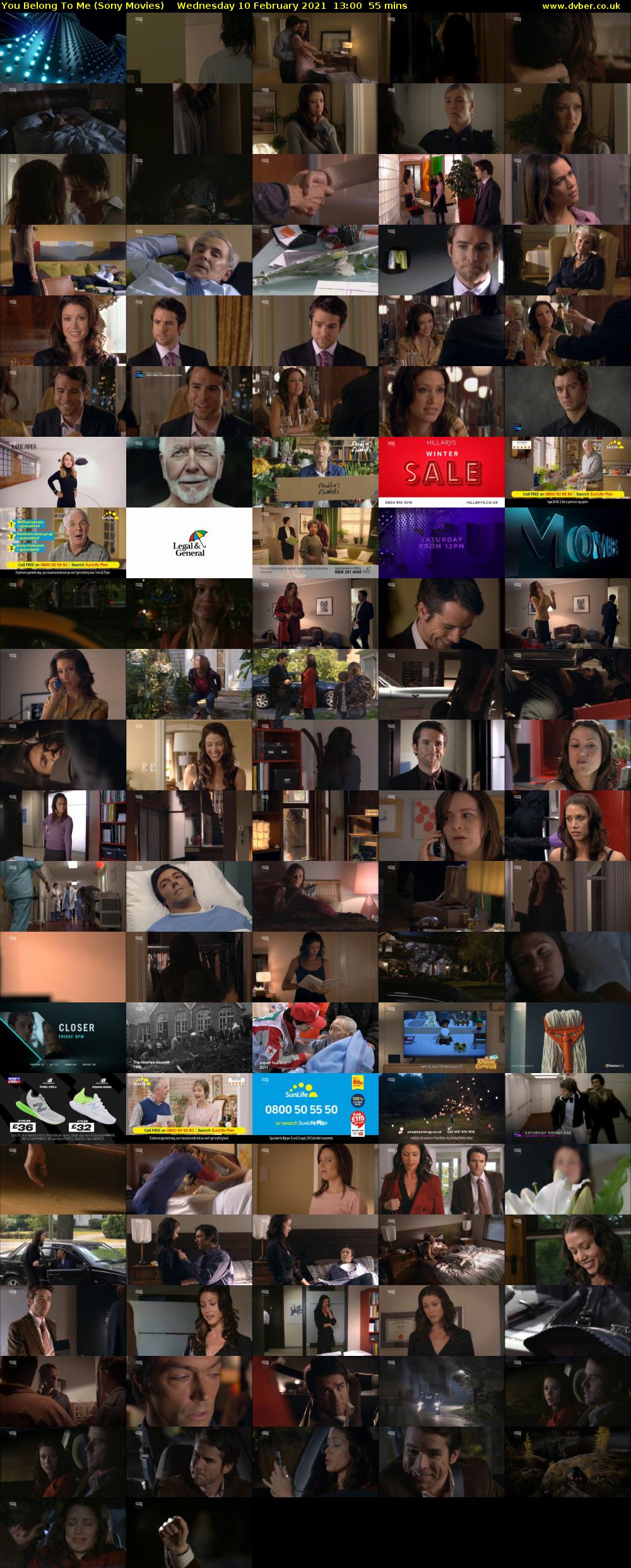 You Belong To Me (Sony Movies) Wednesday 10 February 2021 13:00 - 13:55