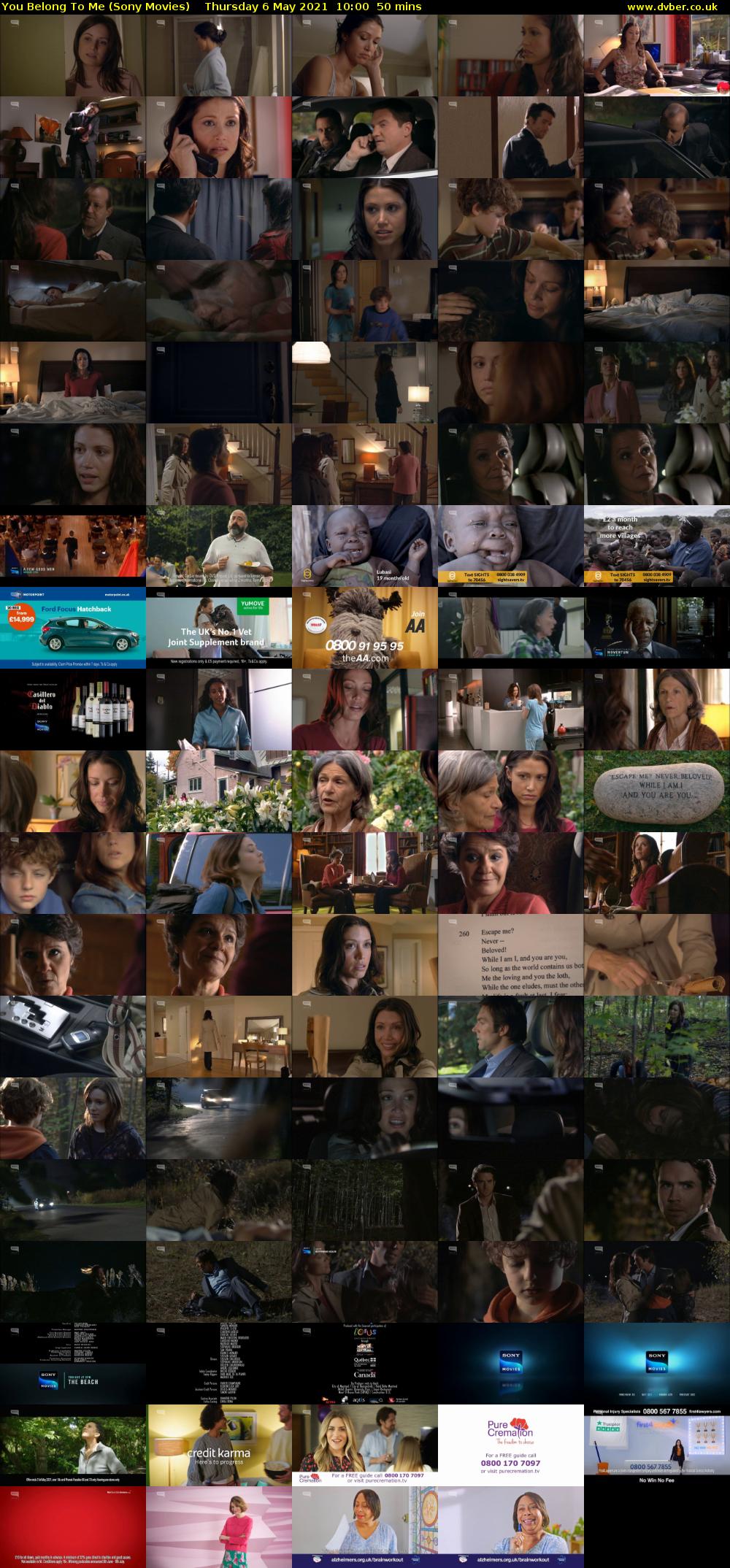 You Belong To Me (Sony Movies) Thursday 6 May 2021 10:00 - 10:50