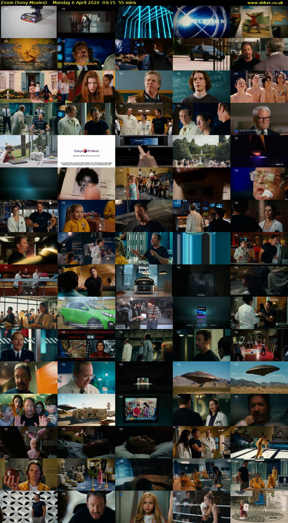 Zoom (Sony Movies) Monday 6 April 2020 04:15 - 05:10