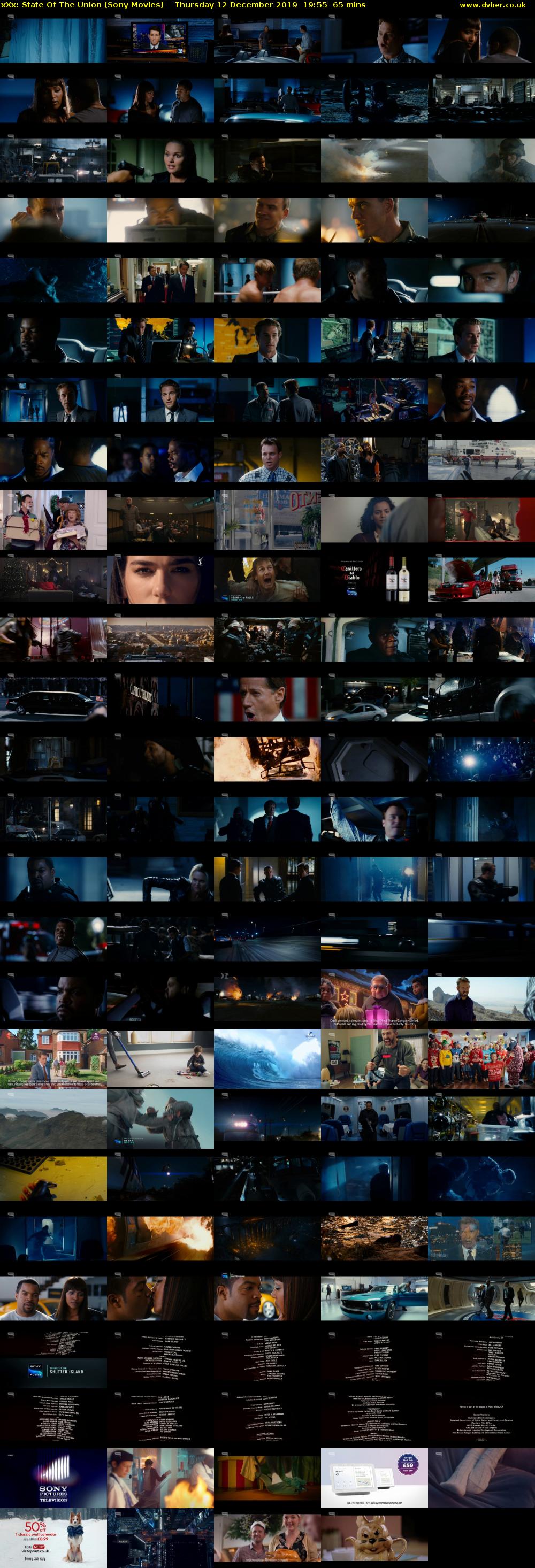 xXx: State Of The Union (Sony Movies) Thursday 12 December 2019 19:55 - 21:00