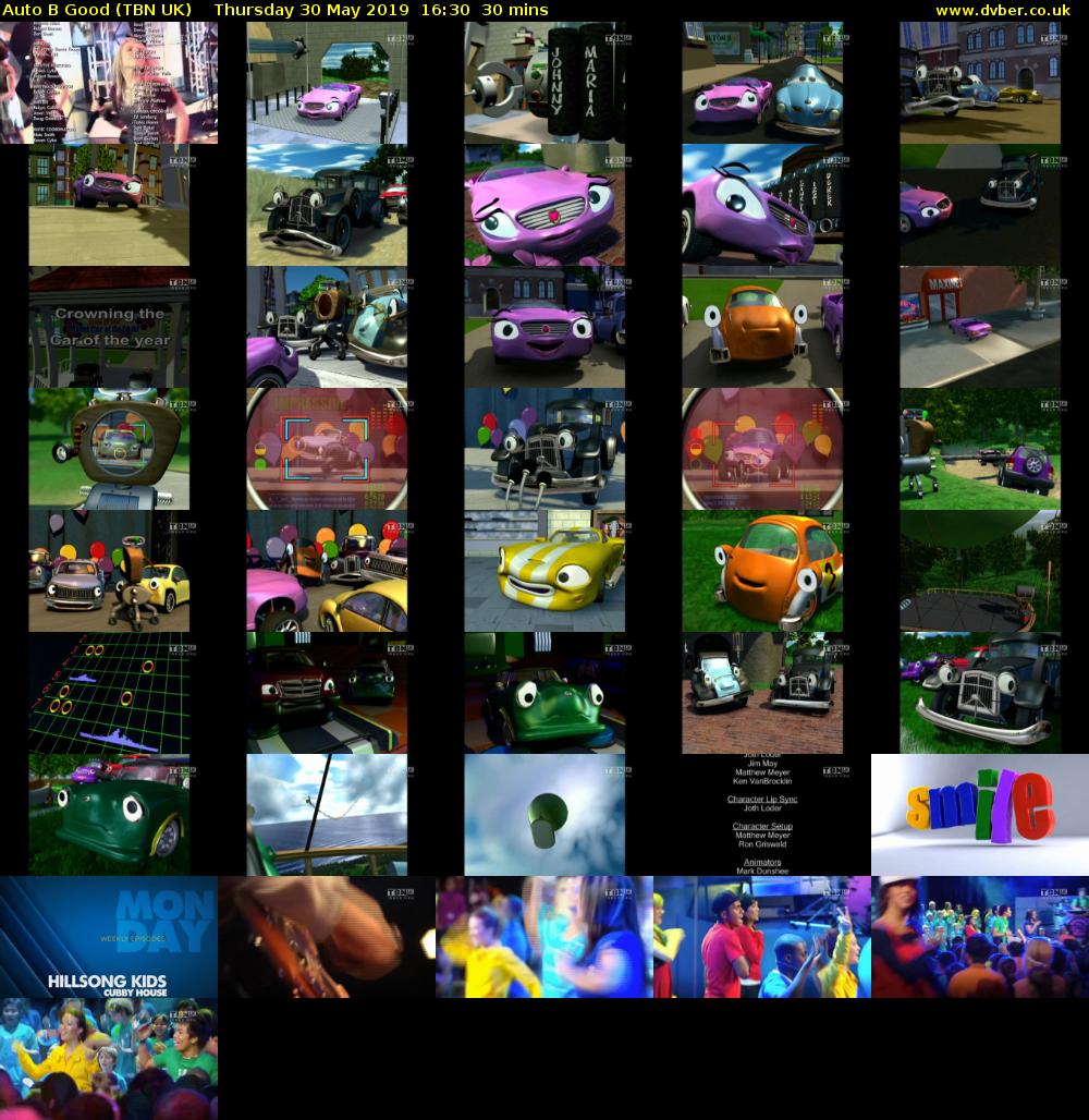 Auto B Good (TBN UK) Thursday 30 May 2019 16:30 - 17:00