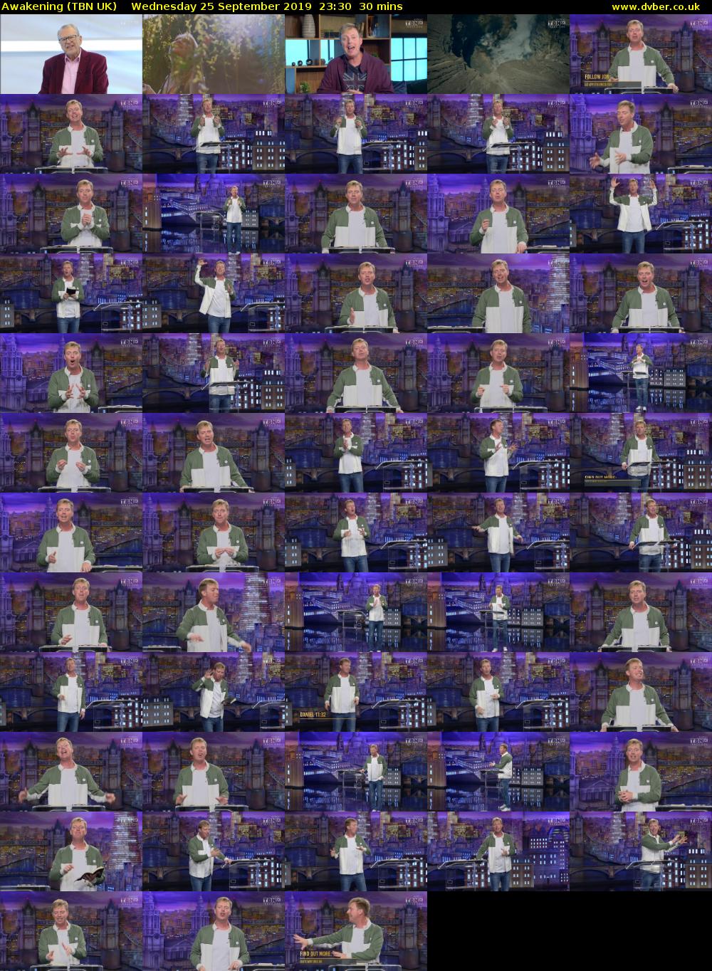 Awakening (TBN UK) Wednesday 25 September 2019 23:30 - 00:00