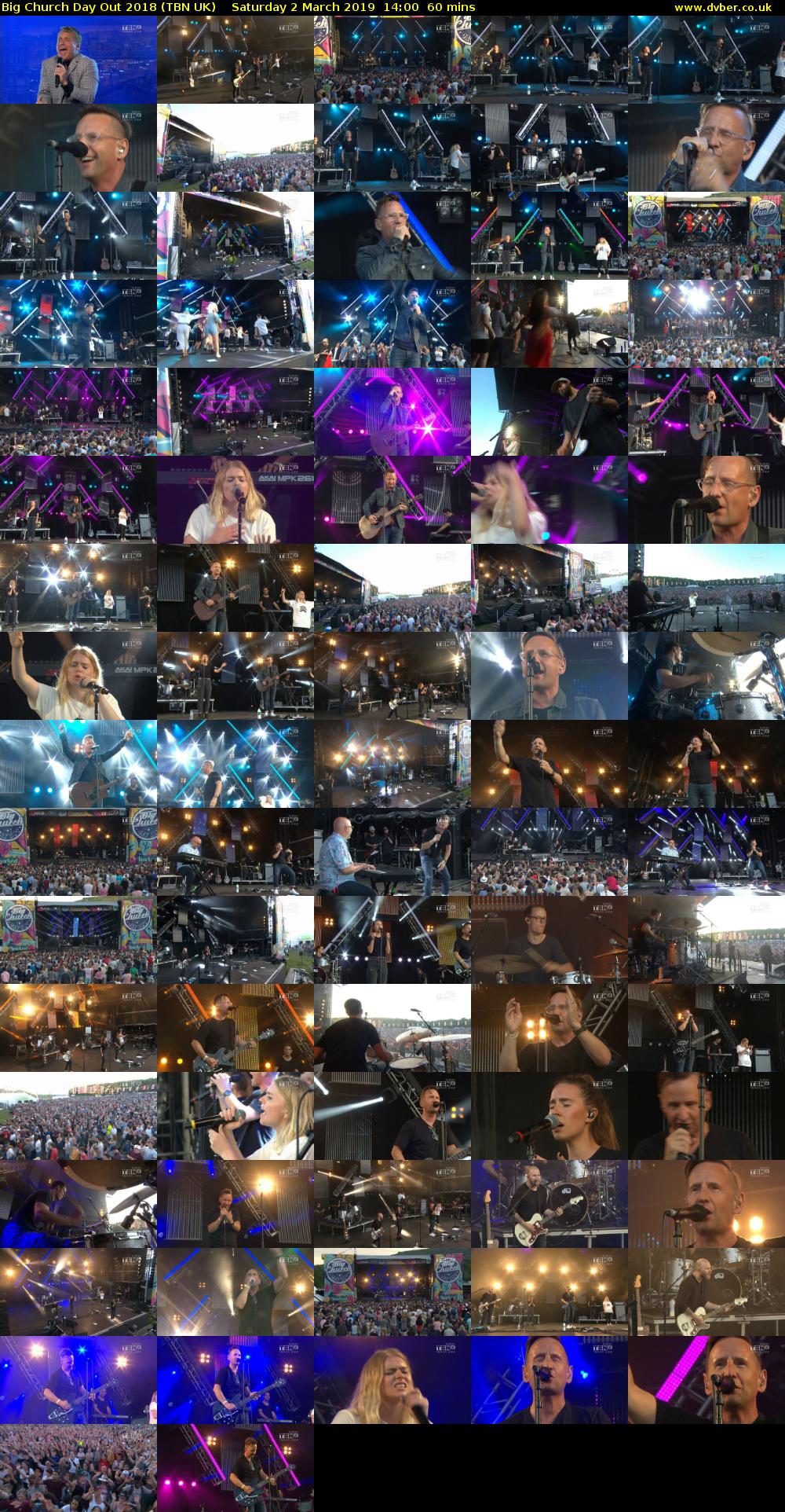 Big Church Day Out 2018 (TBN UK) Saturday 2 March 2019 14:00 - 15:00