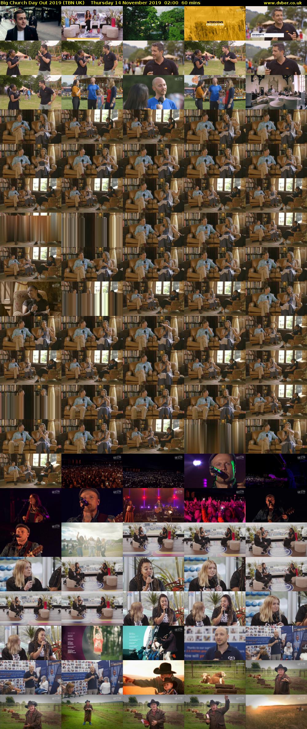 Big Church Day Out 2019 (TBN UK) Thursday 14 November 2019 02:00 - 03:00