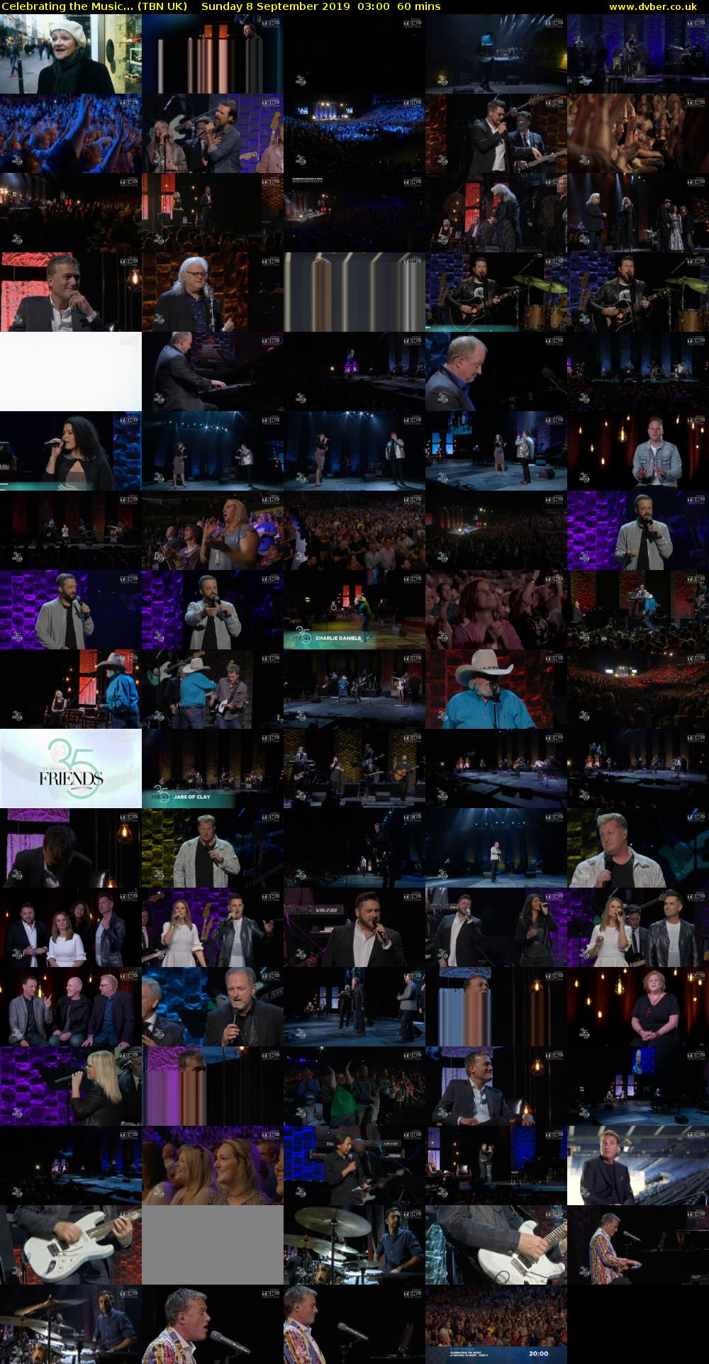 Celebrating the Music... (TBN UK) Sunday 8 September 2019 03:00 - 04:00