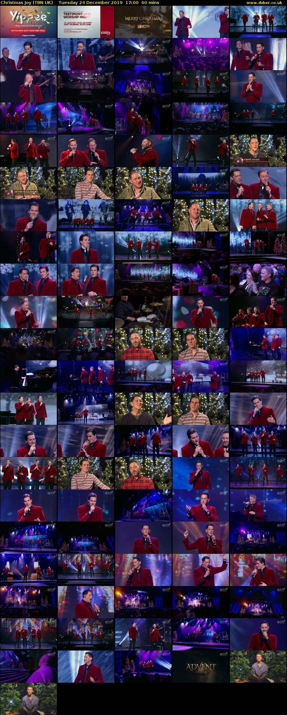 Christmas Joy (TBN UK) Tuesday 24 December 2019 17:00 - 18:00