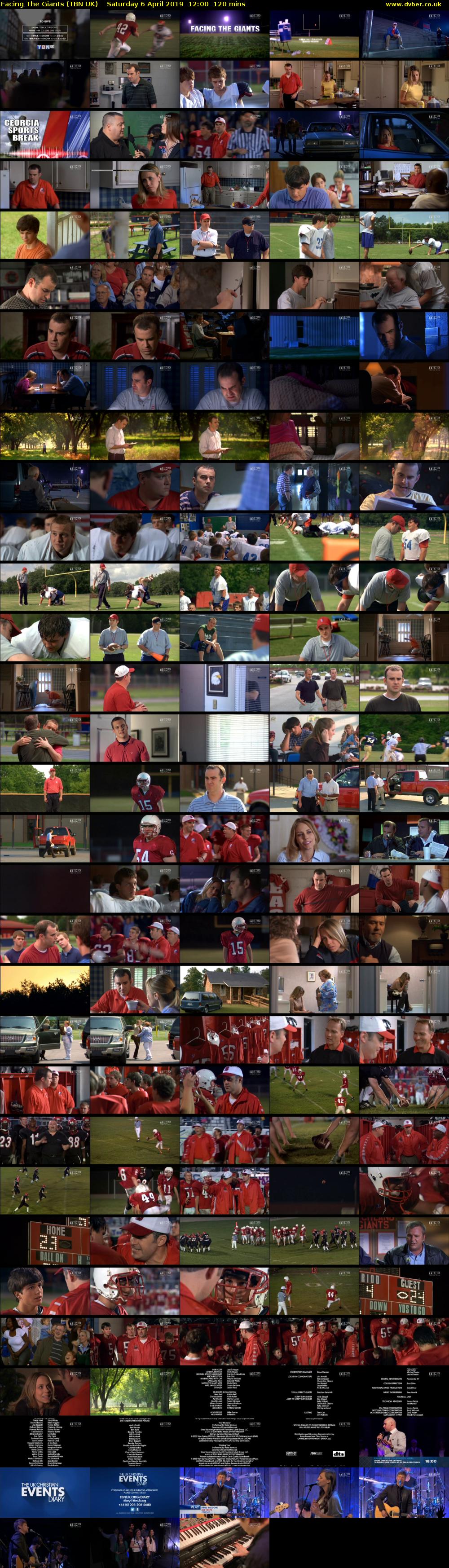 Facing The Giants (TBN UK) Saturday 6 April 2019 12:00 - 14:00