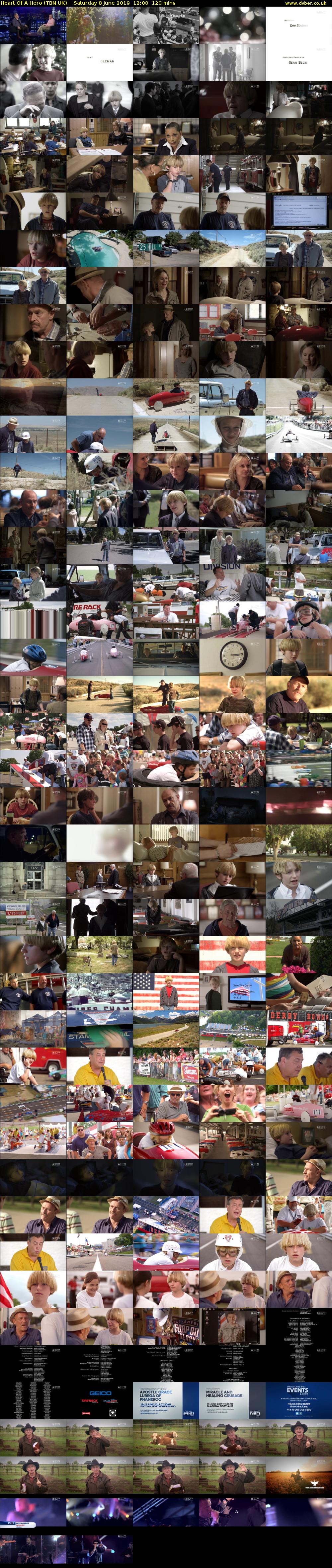 Heart Of A Hero (TBN UK) Saturday 8 June 2019 12:00 - 14:00