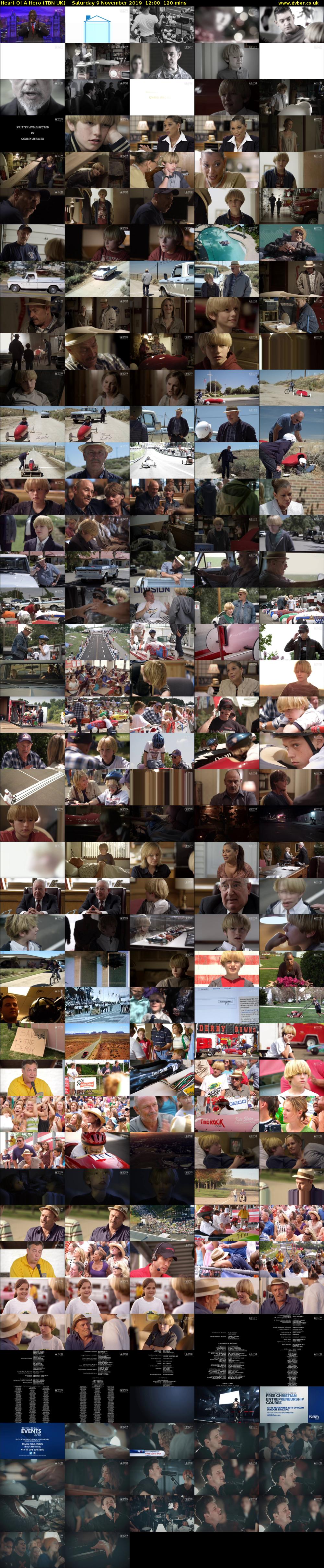 Heart Of A Hero (TBN UK) Saturday 9 November 2019 12:00 - 14:00