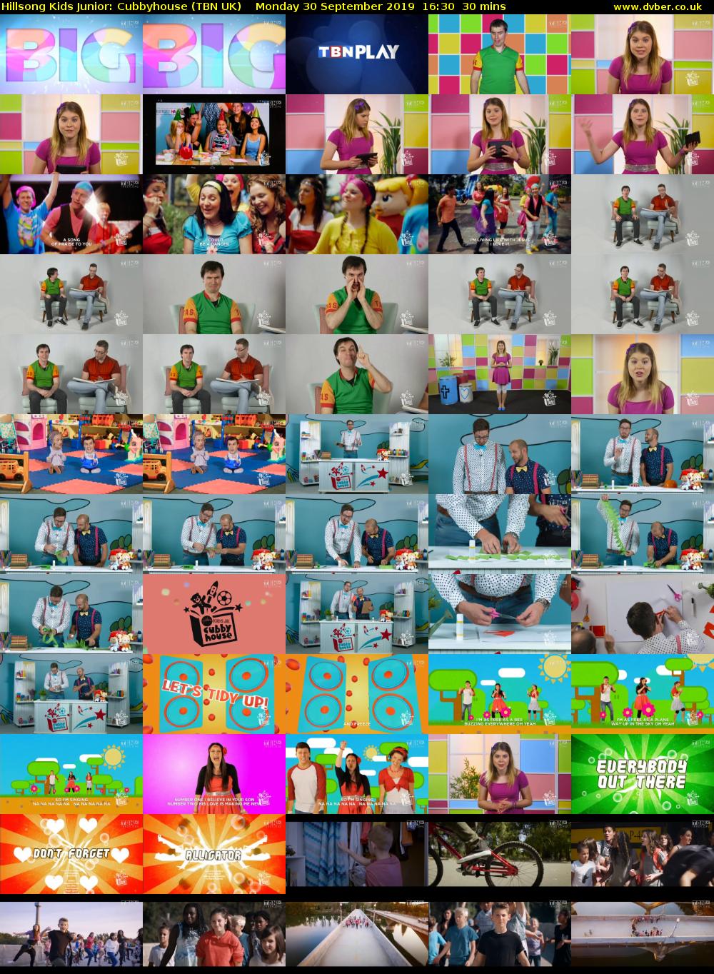 Hillsong Kids Junior: Cubbyhouse (TBN UK) Monday 30 September 2019 16:30 - 17:00