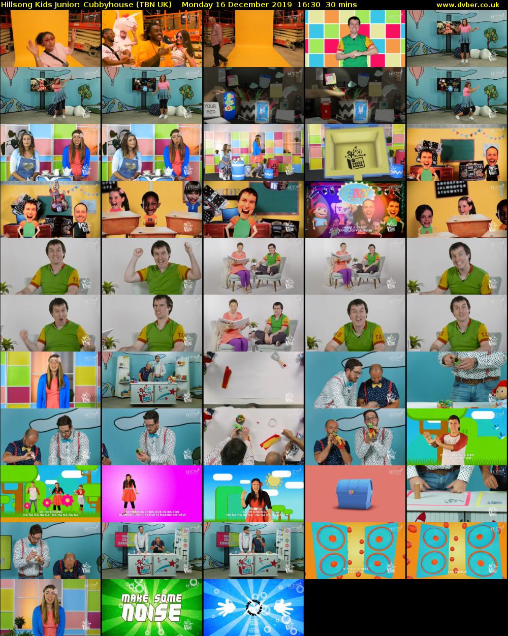 Hillsong Kids Junior: Cubbyhouse (TBN UK) Monday 16 December 2019 16:30 - 17:00