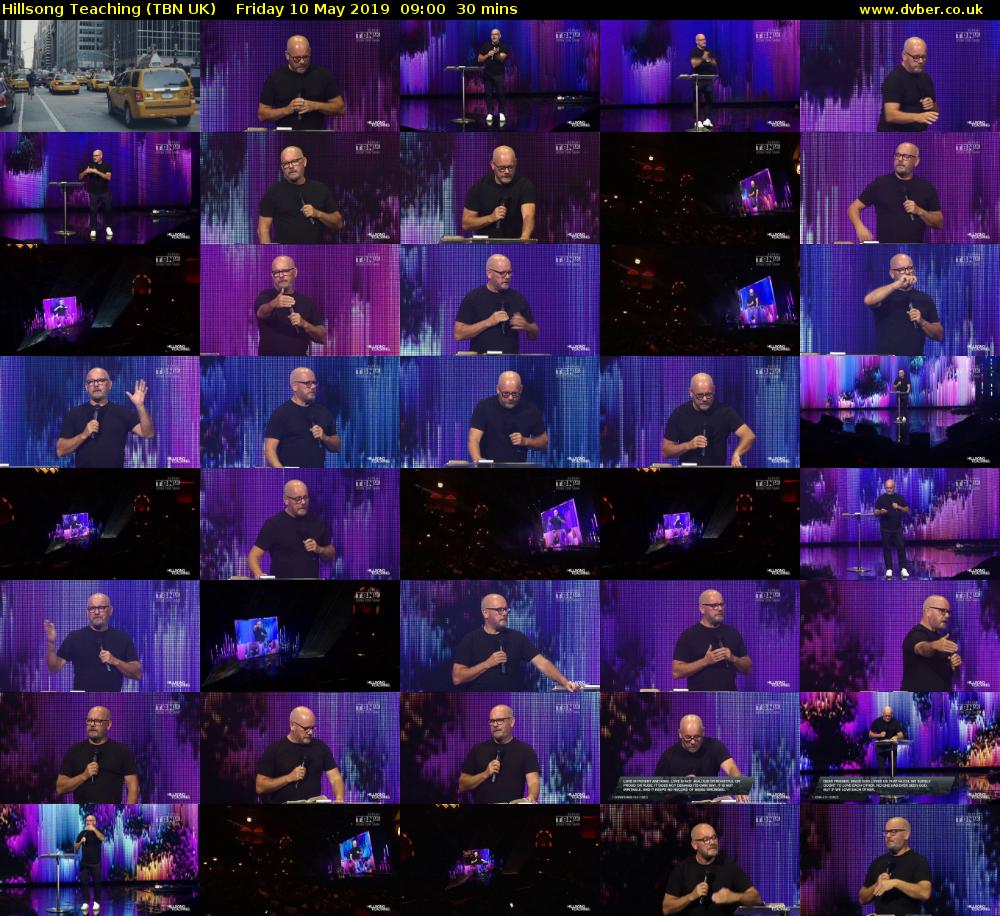 Hillsong Teaching (TBN UK) Friday 10 May 2019 09:00 - 09:30