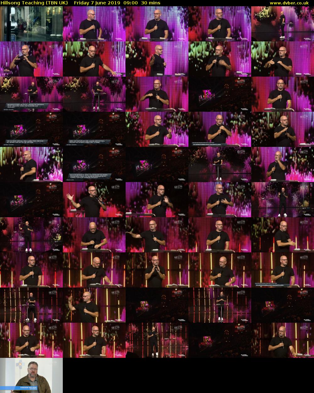 Hillsong Teaching (TBN UK) Friday 7 June 2019 09:00 - 09:30