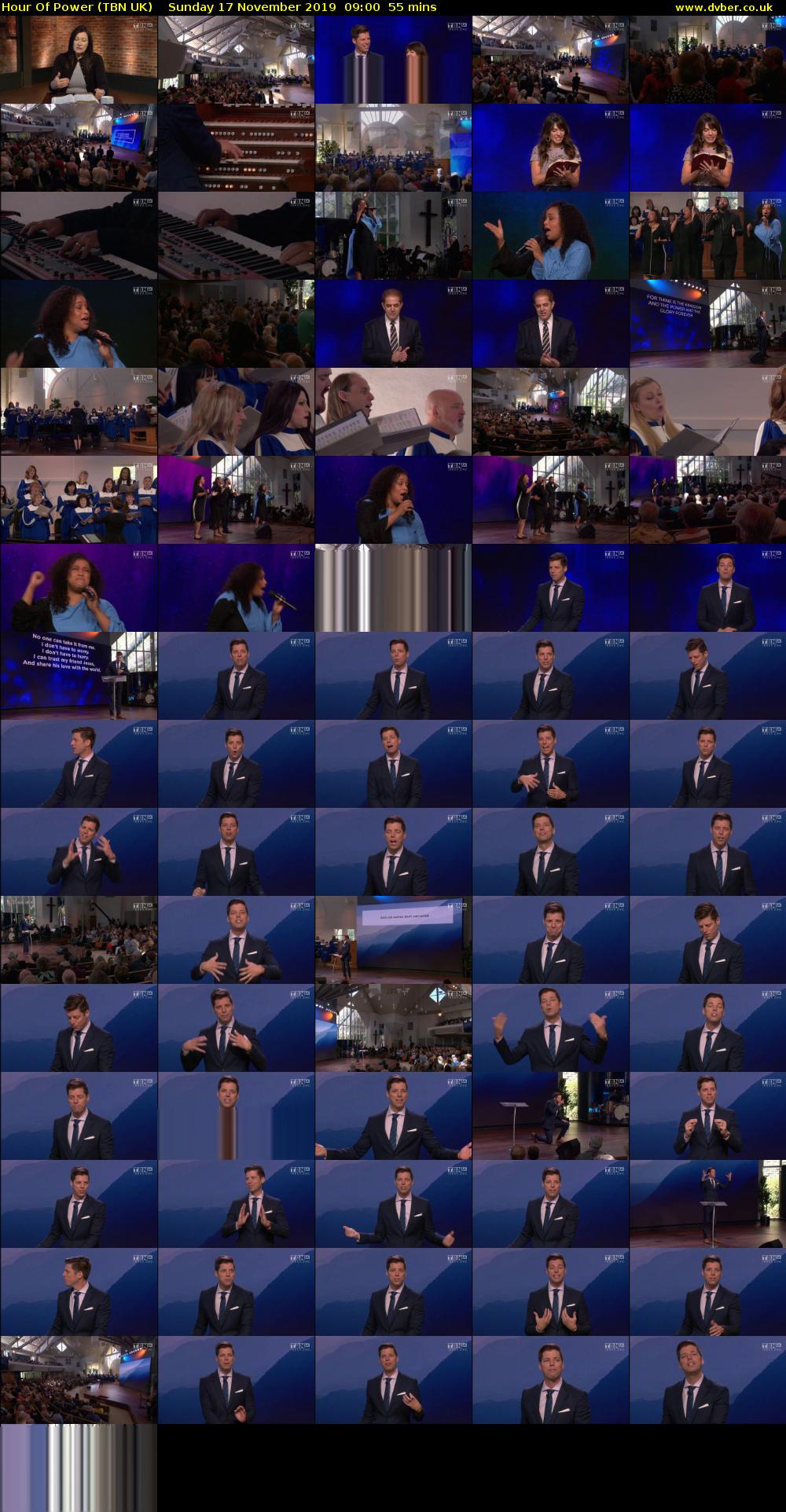 Hour Of Power (TBN UK) Sunday 17 November 2019 09:00 - 09:55