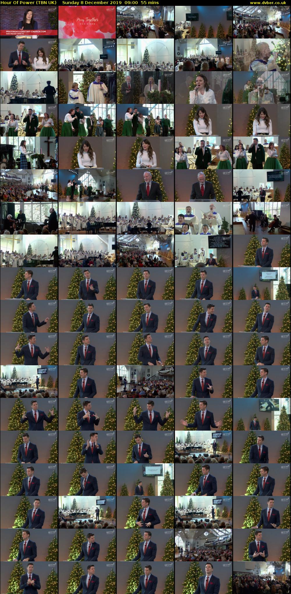 Hour Of Power (TBN UK) Sunday 8 December 2019 09:00 - 09:55