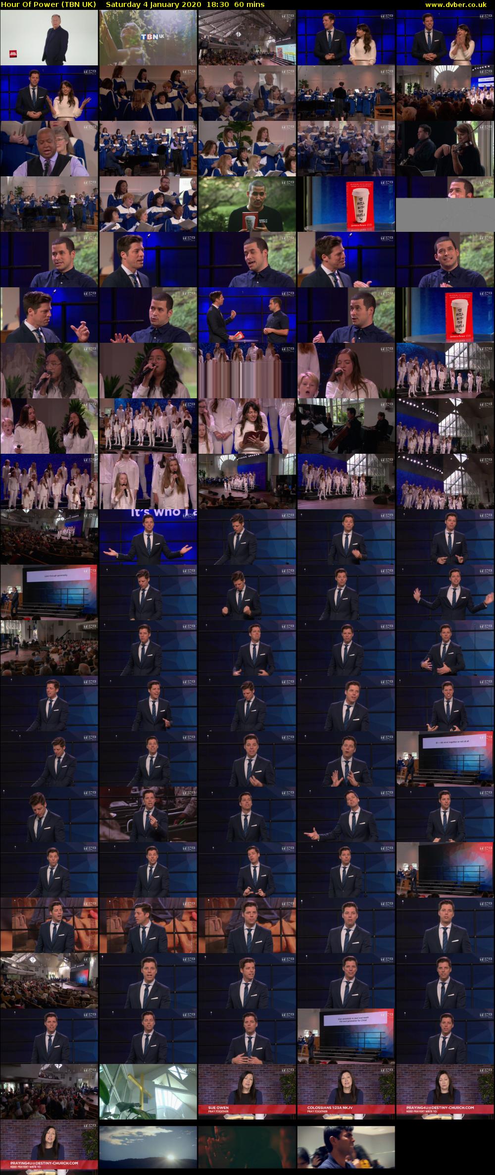 Hour Of Power (TBN UK) Monday 9 January 2023 18:30 - 19:30