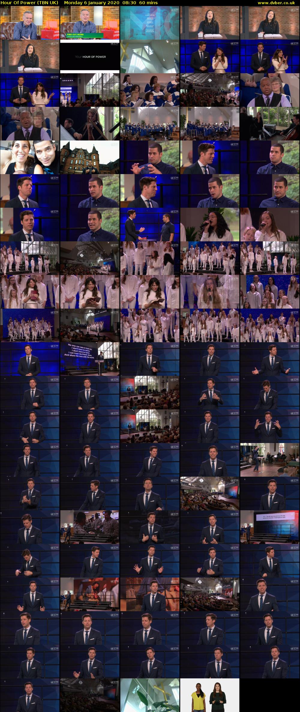 Hour Of Power (TBN UK) Monday 6 January 2020 08:30 - 09:30