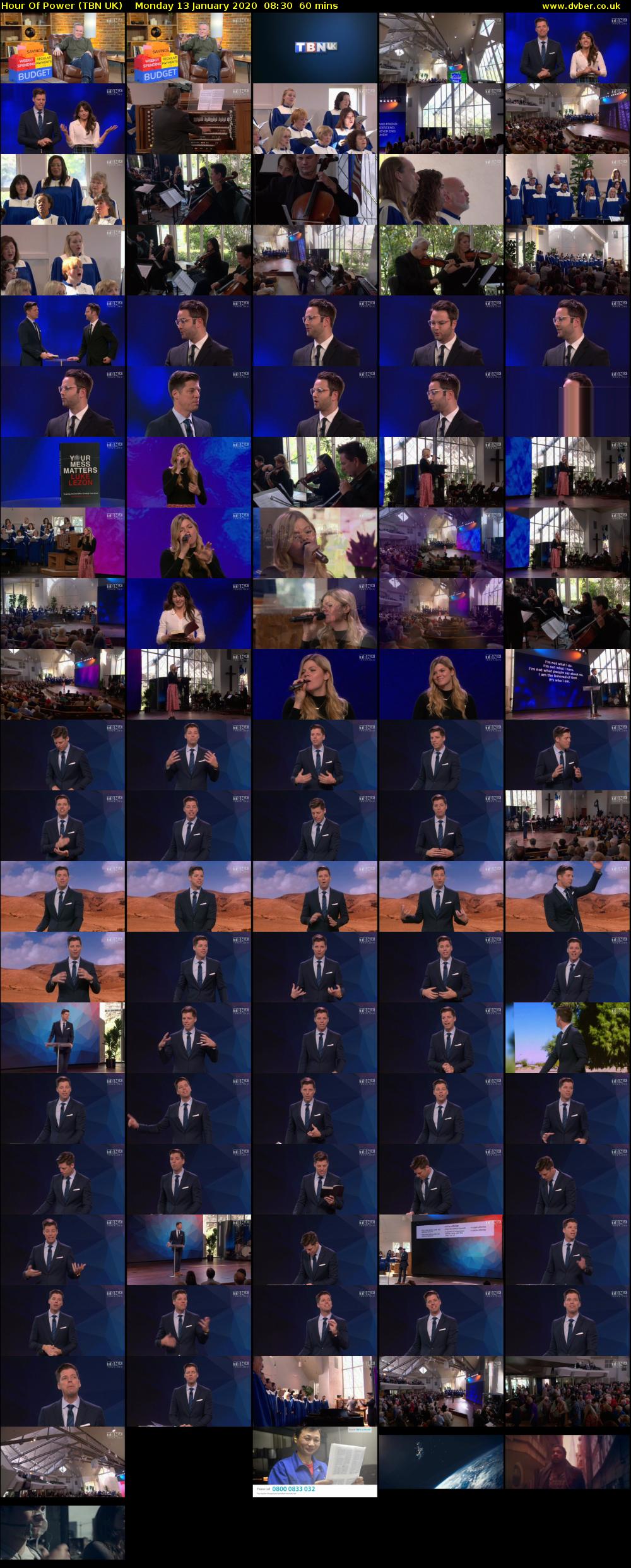 Hour Of Power (TBN UK) Monday 13 January 2020 08:30 - 09:30